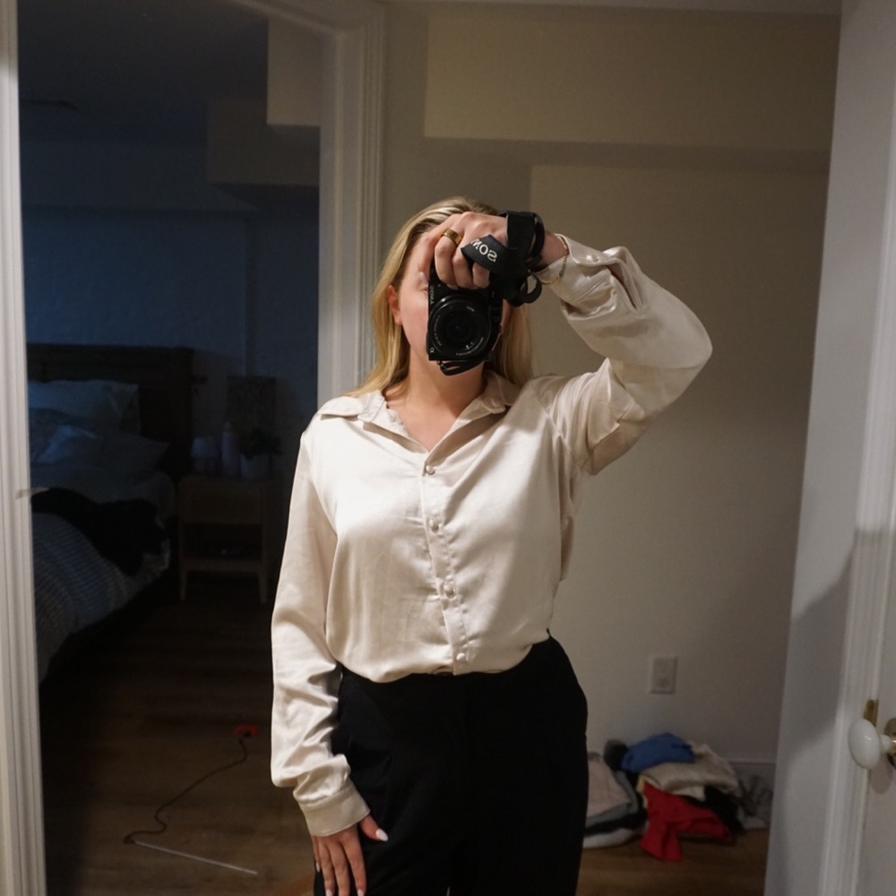 Princess Polly Beige Blouse